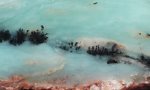 Peruvian Blue Opal Slab  236