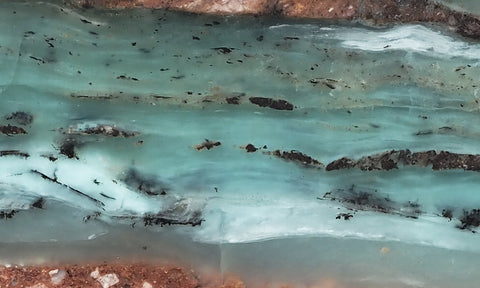 Peruvian Blue Opal Slab  228