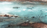 Peruvian Blue Opal Slab  228