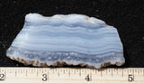 Blue Lace Agate Rock Slab 496