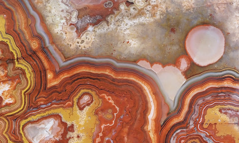 Mexican Crazy Lace Agate Rock Slab 387