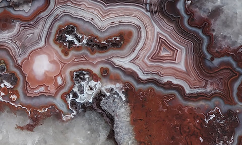 Laguna Lace Agate Rock Slab 435