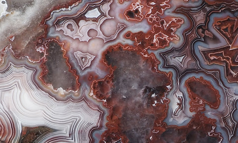 Laguna Lace Agate Rock Slab 425