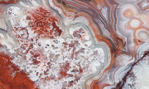 Laguna Lace Agate Rock Slab 433