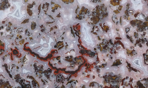 Paisley Agate Rock Slab 88