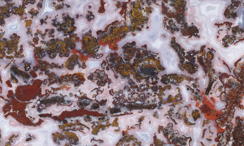 Paisley Agate Rock Slab 85