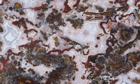 Paisley Agate Rock Slab 86