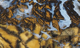 Yellow Feather Jasper Rock Slab 177