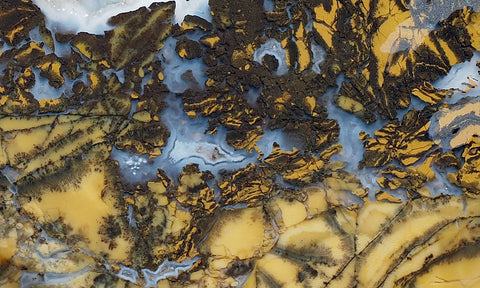 Yellow Feather Jasper Rock Slab 182