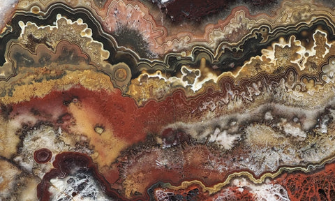 Mexican Crazy Lace Agate Rock Slab 388