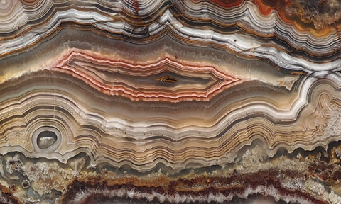 Laguna Lace Agate Rock Slab 438