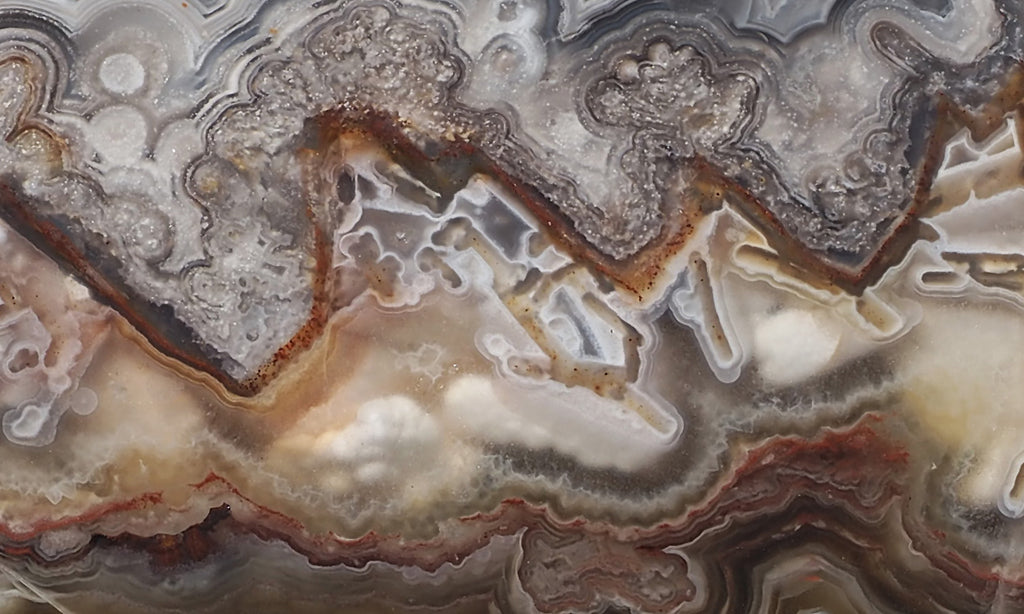 Lacy Rocks Slabs Laguna Lace Agate Rock Slab 445 – DD Rocks