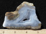 Blue Lace Agate Rock Slab 490