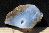 Blue Lace Agate Rock Slab 498