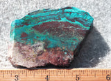 Chrysocolla Rock Slab 436