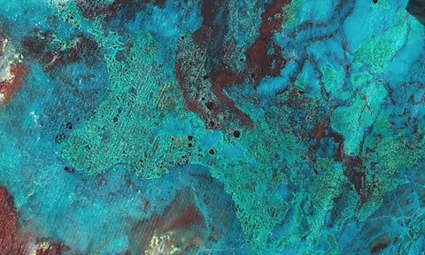 Chrysocolla Rock Slab 449