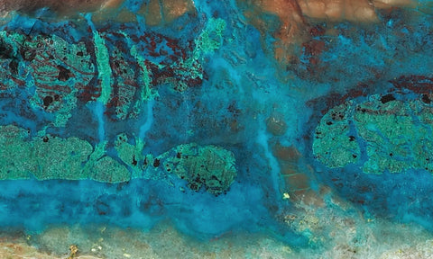 Chrysocolla Rock Slab 444
