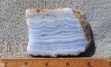 Blue Lace Agate Rock Slab 185