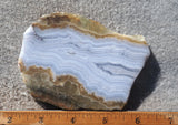 Blue Lace Agate Rock Slab 173
