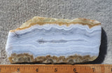 Blue Lace Agate Rock Slab 165