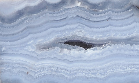Blue Lace Agate Rock Slab 164