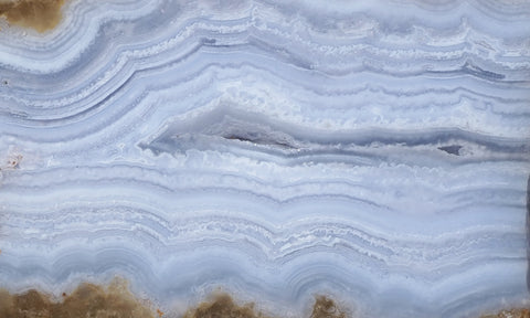 Blue Lace Agate Rock Slab 166
