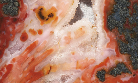 Red Marcasite Slab 466