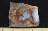 Blue Moon Plume Agate Slab 482