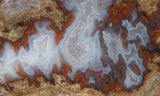 Blue Moon Plume Agate Slab 479