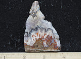 Blue Moon Plume Agate Slab 485