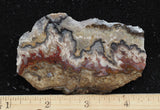 Blue Moon Plume Agate Slab 470