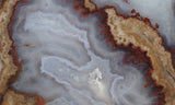 Blue Moon Plume Agate Slab 461