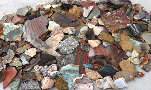 Bulk Tumbling and Small Cab Mix Rock Bag 12