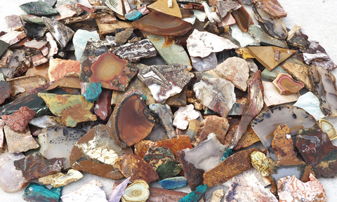Bulk Tumbling and Small Cab Mix Rock Bag 13