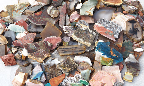 Bulk Tumbling and Small Cab Mix Rock Bag 14