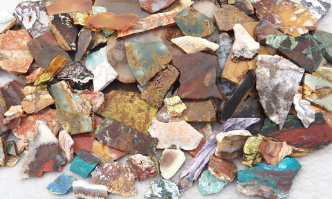 Bulk Tumbling and Small Cab Mix Rock Bag 19