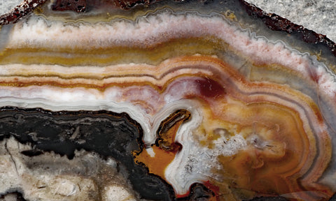 Flowering Peach Lace Slab 49