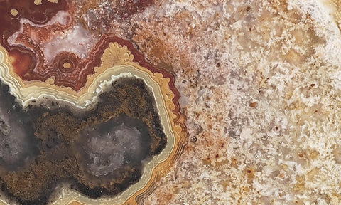 Flowering Peach Lace Slab 52