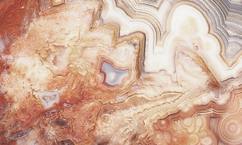 Mexican Crazy Lace Agate Rock Slab 416