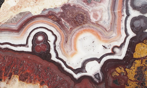 Mexican Crazy Lace Agate Rock Slab 403