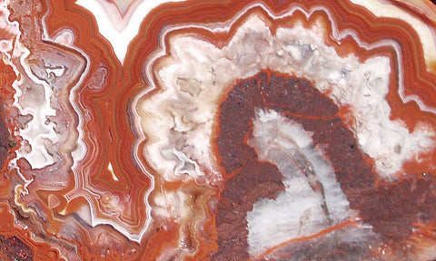 Mexican Crazy Lace Agate Rock Slab 412