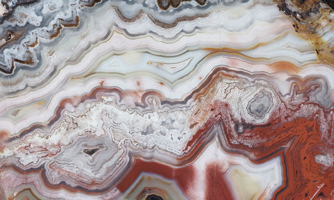Laguna Lace Agate Rock Slab 437