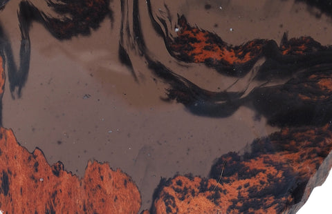 Mahogony Obsidian Slab 87
