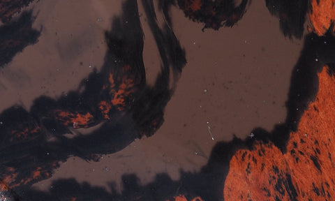 Mahogony Obsidian Slab 86