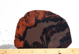 Mahogony Obsidian Slab 86
