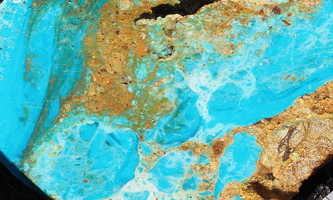 Chilean Blue Opal Rock Slab 81