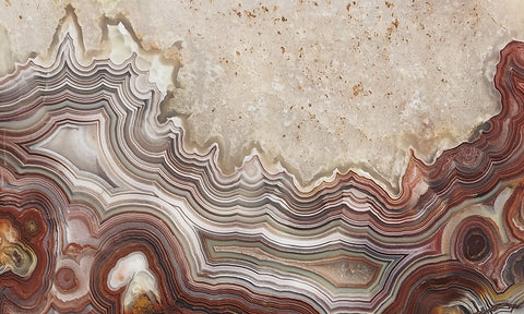 Mexican Crazy Lace Agate Rock slab 0201
