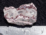 Forest Fire Plume Agate Rock Slab 10